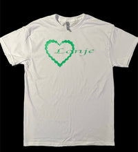 Load image into Gallery viewer, RUFFLE HEART MENS TEES
