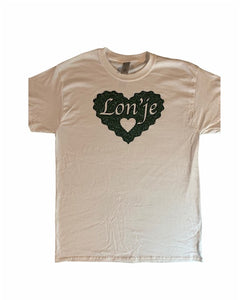 MENS LONJE GLITETR TEE WHITE-GREEN