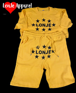 LonJe Be A Star Short Set