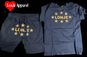 LonJe Be A Star Short Set