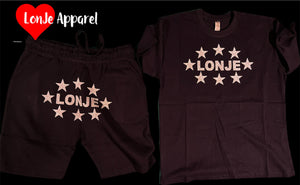 LonJe Be A Star Short Set